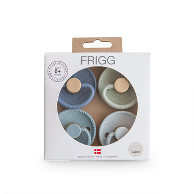 FRIGG Rubber Pacifier 4-Pack