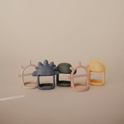 No-Drop Silicone Baby Teether