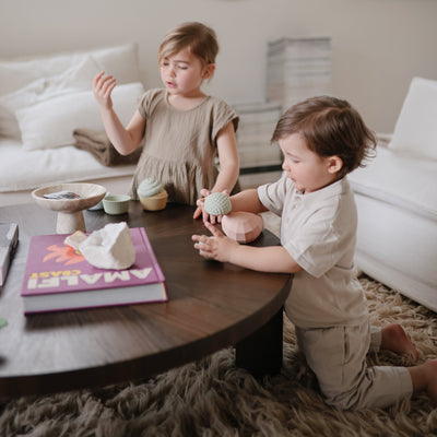 Nesting Silicone Sensory Spheres Toy