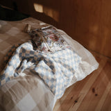Mushie Organic Cotton Muslin Swaddle Blanket