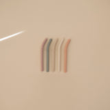 Mushie Silicone Replacement Straws Set (5 Pack)