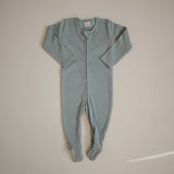 Organic Cotton Baby Footed Pajamas – Soft Zipper Sleepwear for Newborns & Toddlers