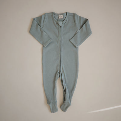 Organic Cotton Baby Footed Pajamas – Soft Zipper Sleepwear for Newborns & Toddlers