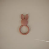 Mushie Bunny Teether – Silicone Baby Teething Toy