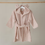 Organic Cotton Bear Hooded Robe