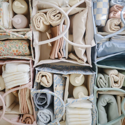 Mushie Diaper Caddy Organizer