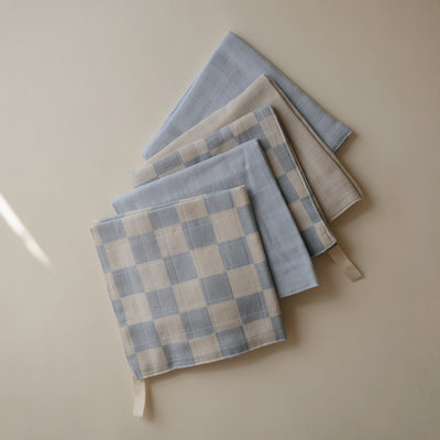Organic Muslin Baby Washcloths