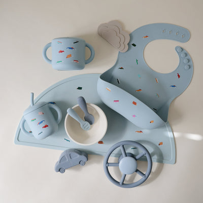Mushie Silicone Snack Cup – Spill-Proof Toddler Snack Container