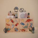 Wooden Shape Puzzle Set