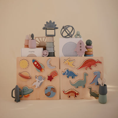 Wooden Shape Puzzle Set