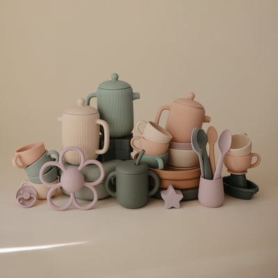 Mushie Silicone Tea Set
