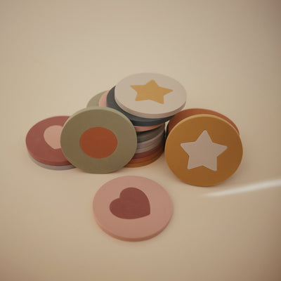 Mushie Foam Bath Shape Puzzle