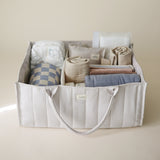 Mushie Diaper Caddy Organizer