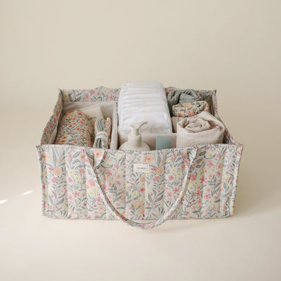 Mushie Diaper Caddy Organizer