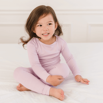 Dreamland Baby Toddler/Kids Bamboo Pajamas – Blush