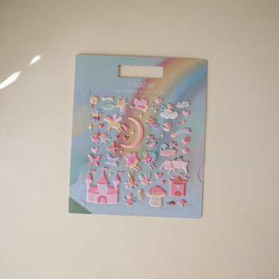 Reusable Puffy Sticker Book for Kids