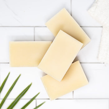 Poofy Organics Naturally Unscented Sensitive Skin Soap Bar, 4 oz