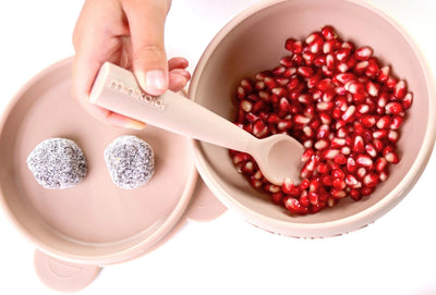 Stay-Put Silicone Suction Bowl with Lid