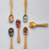Silicone Baby Spoon with Natural Bamboo Handle – Gentle BLW Feeding Spoon