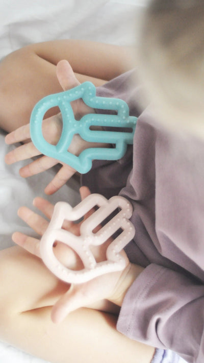 Baby Silicone Teether – Easy Grip, Food-Grade & BPA-Free