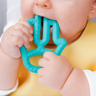 Baby Silicone Teether – Easy Grip, Food-Grade & BPA-Free