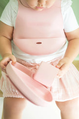 Silicone Bib – Food-Grade Baby Bib with Spill Pocket