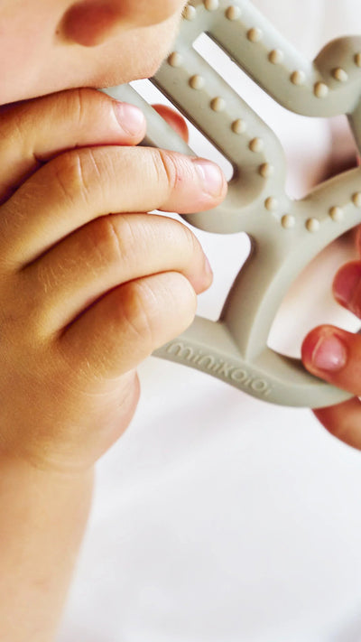 Baby Silicone Teether – Easy Grip, Food-Grade & BPA-Free