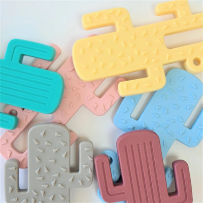 Silicone Teether – Food-Grade Baby Teething Toy for Easy Grip