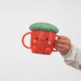 Itzy Snack Cup – Strawberry Silicone Snack Container