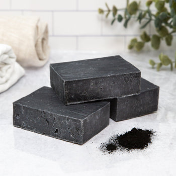 Poofy Organics Activated Charcoal Facial Soap Bar