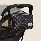 SUNVENO Portable Diaper Changing Bag – 3-in-1 Changing Pad & Stroller Organizer