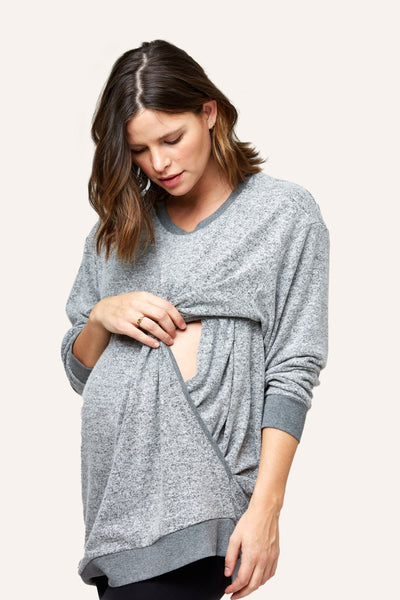 NOM Maternity Jo Nursing Sweatshirt