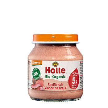 Holle Beef Puree 125 g (105801) (EXP:12/01/27)