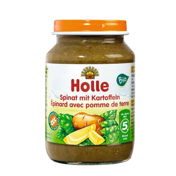 Holle Spinach with Potatoes Puree 190 g (106410) (EXP:5/01/27)