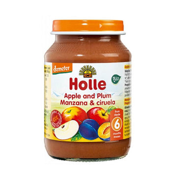 Holle Apple and Plum Puree 190 g (107604) DE (EXP:10/01/27)