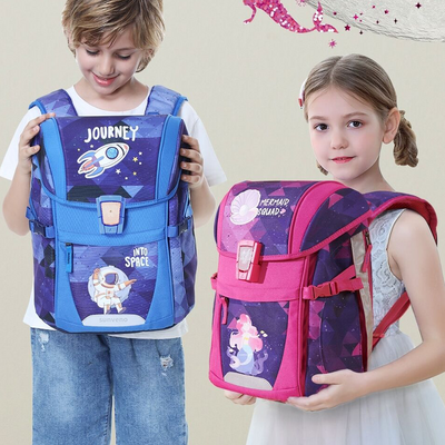 SUNVENO Over-Clip Kids School Backpack