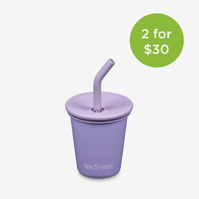 10 oz Kid's Cup with Straw Lid