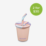 10 oz Kid's Cup with Straw Lid
