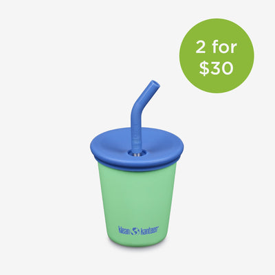 10 oz Kid's Cup with Straw Lid