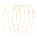 Olababy Silicone Toy Straps for Stroller, High Chair & Car Seat – Adjustable Teether & Sippy Cup Tether (2-Pack / 4-Pack)