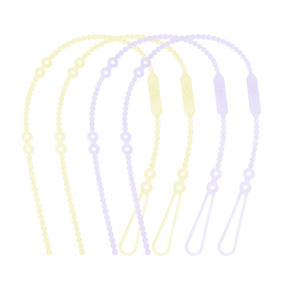 Olababy Silicone Toy Straps for Stroller, High Chair & Car Seat – Adjustable Teether & Sippy Cup Tether (2-Pack / 4-Pack)