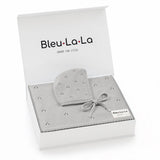 Organic Pointelle Swaddle Blanket + Hat Gift Set