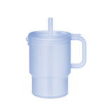 Olababy 11oz Kids Silicone Tumbler with Straw Lid – Toddler Straw Cup, Cup-Holder Base, 12 Months+