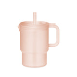 Olababy 11oz Kids Silicone Tumbler with Straw Lid – Toddler Straw Cup, Cup-Holder Base, 12 Months+