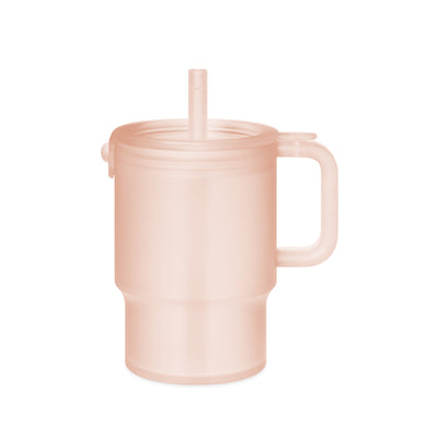Olababy 11oz Kids Silicone Tumbler with Straw Lid – Toddler Straw Cup, Cup-Holder Base, 12 Months+