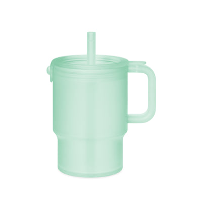 Olababy 11oz Kids Silicone Tumbler with Straw Lid – Toddler Straw Cup, Cup-Holder Base, 12 Months+
