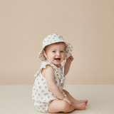 Makemake Organics Organic Bucket Sun Hat - Poppy