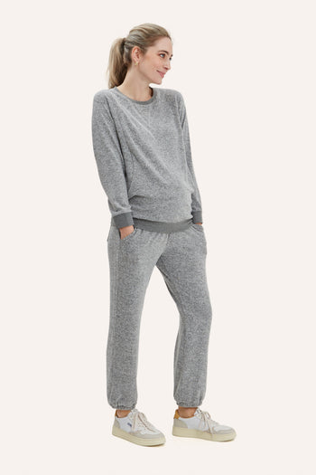 NOM Maternity Heart On My Sleeve Nursing Sweatshirt
