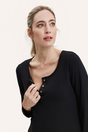 NOM Maternity Heart On My Sleeve Nursing Nightgown