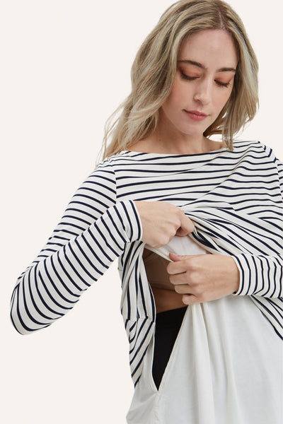 NOM Maternity Nicolette Nursing Top